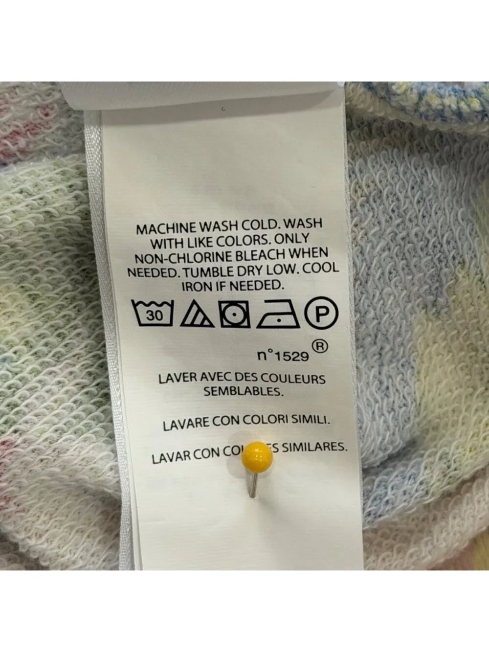 Polo Ralph Lauren Women Size L  Floral Sweatshirt Pullover Tropical Cotton - Picture 8 of 8